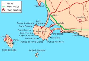 Argentario map