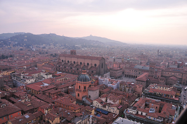 view over Bologna