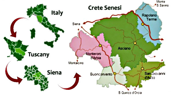 crete senesi map