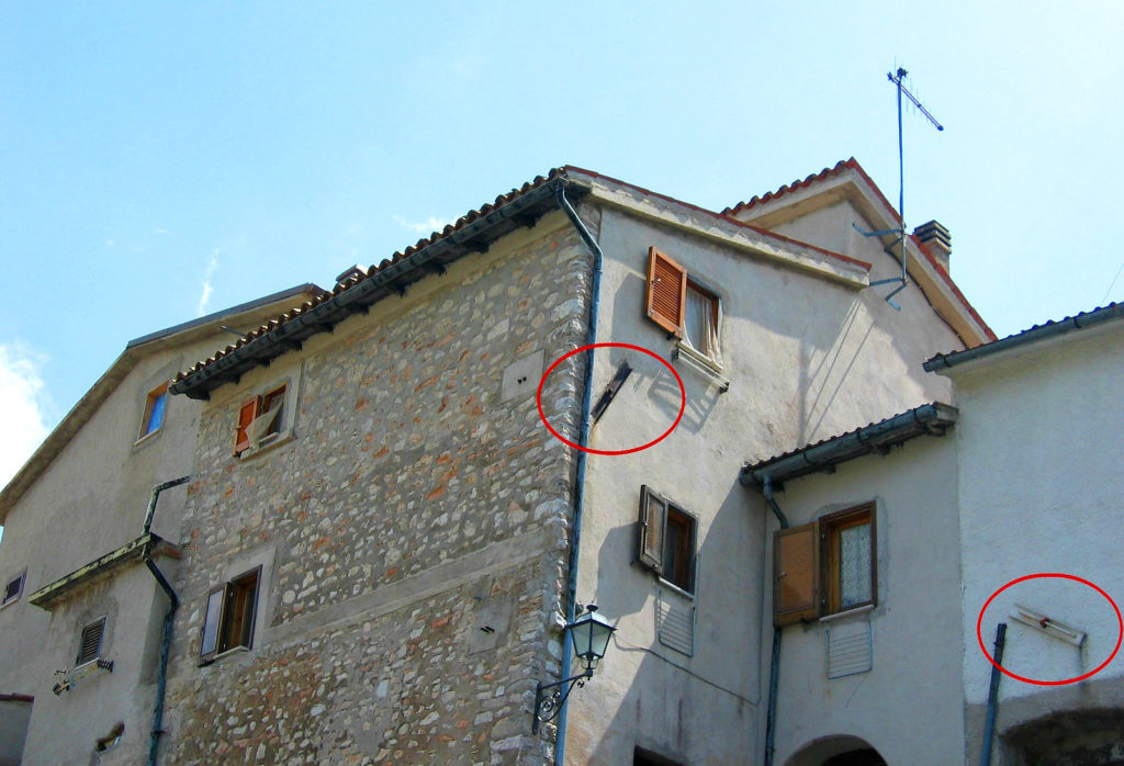 tie-rods in a property in Umbria