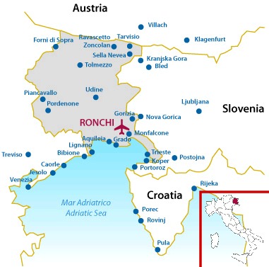 Friuli map