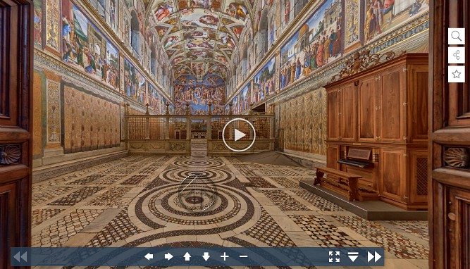 Sistine Chapel virtual tour