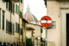Artistic warning signs in Florence