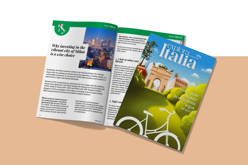 magazine about Italy and its property markert