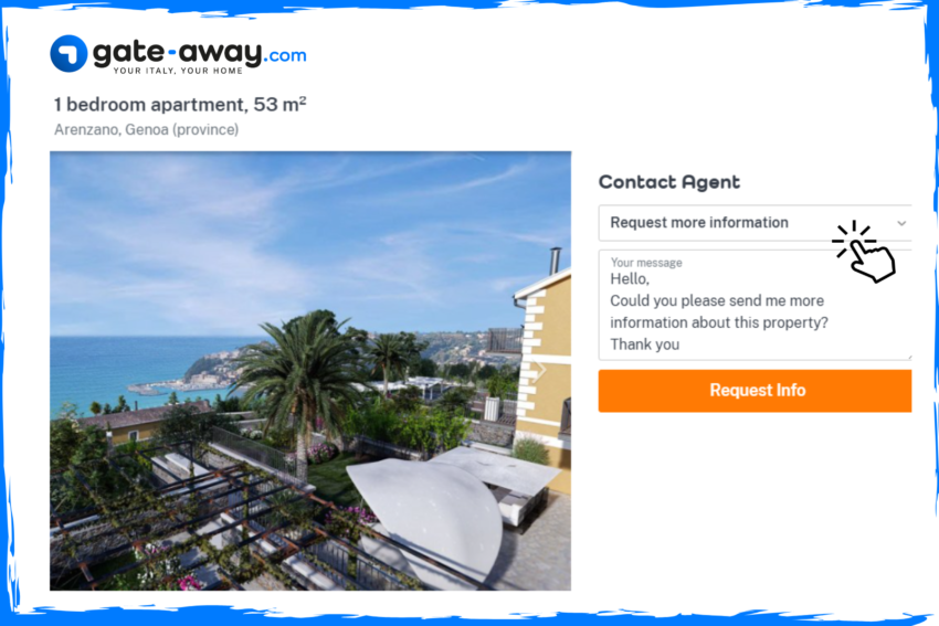 property form on Gate-away.com