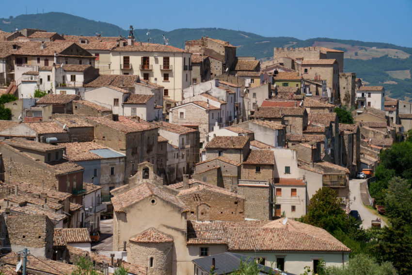 old village in Molise, Italy