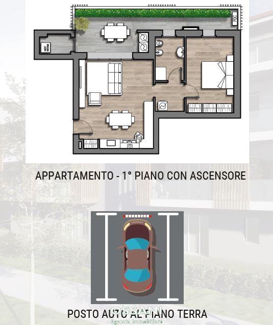 Appartamento in vendita 1 Stanza da letto a Faenza