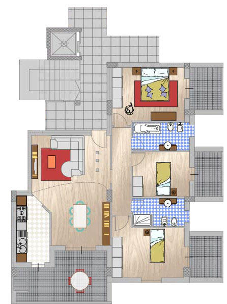 Appartamento in vendita 3 Stanze da letto a Teramo